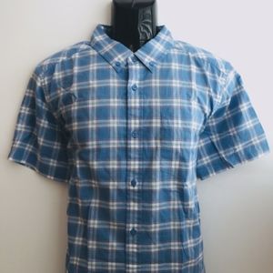 Patagonia Men's Bluffside Ascent Plaid Blue Shirt